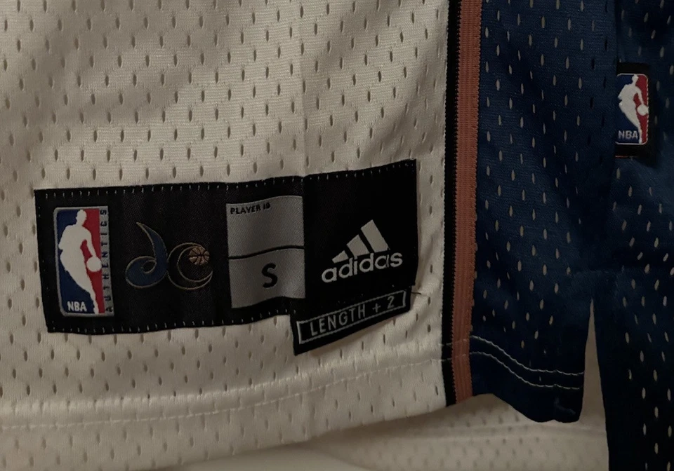 Camiseta Gilbert Arenas Washington Wizards NBA Hombres S Adidas Cosido Agente 0 2007 HWC Foto 4 de 4