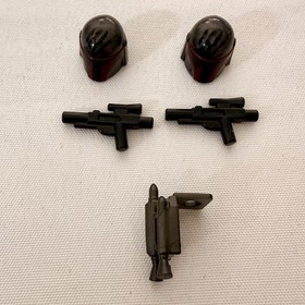 LEGO Star Wars Clone Wars Mandalorian Super Commando Minifigure (2) lot - 75022