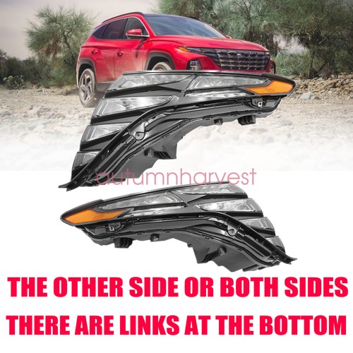 New LED DRL Headlight Passenger Side For 2022-2024 Hyundai Tucson 92208CW010 - Picture 2 of 19