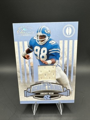2008 Donruss Classics Old School Colors Jerseys /100 Lawrence Taylor #OSC-17 HOF