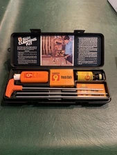 Vintage Hoppe’s 9 Gun Cleaning Kit Original Case, Solvent, Oil, Rods -USA