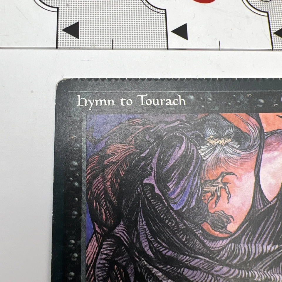 Hymn to Tourach MTG Magic the Gathering Fallen Empires Quinton Hoover Crimped - Image 4 of 4