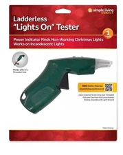 Simple Living Ladderless Christmas Light Tester Incandescent String Light On/Off