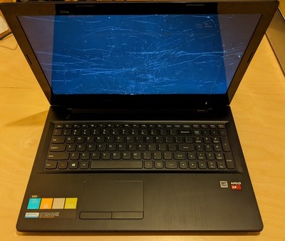 Lenovo G50-45 80E3 Laptop Broken screen No HDD NO AC AMD A8-6410