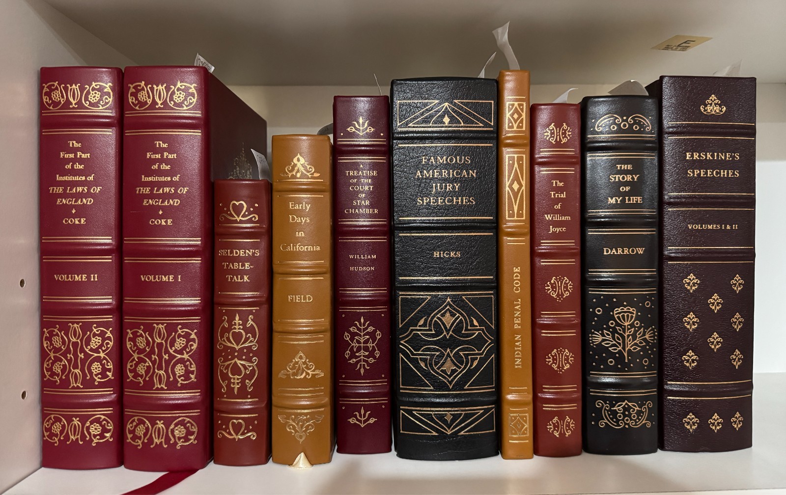 The Legal Classics Library Leather Bound Special Editions (You Pick)