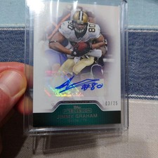 2011 Topps Precision Jimmy Graham  New Orleans Saints Auto /25 #PCVA-JGR