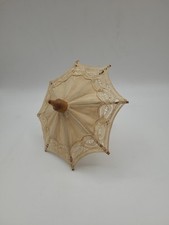 Cotton And Wood Doll Parasol