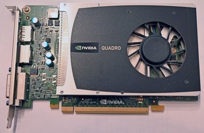 NVIDIA Quadro 2000 - 1GB GDDR5 PCIe x16 Grafikkarte / GPU 1xDVI 2xDisplayport