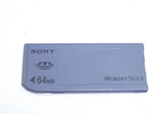 Genuine SONY MEMORY STICK 64MB  MSA-64A  for Older SONY CYBERSHOT CAMERAS