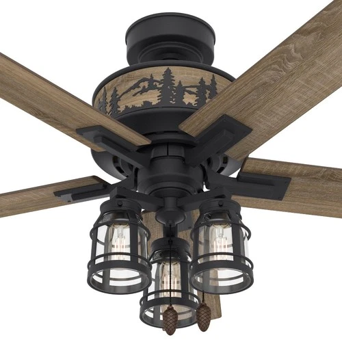 Hunter Fans - Vista 52 Inch Ceiling Fan with LED Light Kit and Pull Chain - Picture 4 of 4
