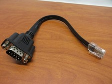 VEGA TECH POS CABLE DB9 RS232 male to RJ45 E189529 AWM 20251 60  C