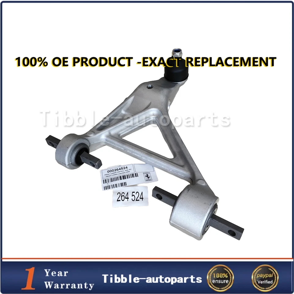 264524 Front Rightt Lower Control Arm for Ferrari 488 458 812 California F8 F12 - Изображение 2 из 4