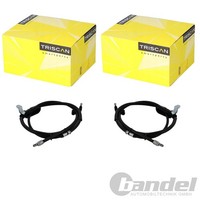 2X Triscan Handbremsseil Hinten Beidseitig Passend FüR Chevrolet Cruze Opel Astr