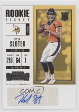 2017 Contenders Rookie Ticket/Rookie Ticket Variation Kyle Sloter #234 Auto 3pb