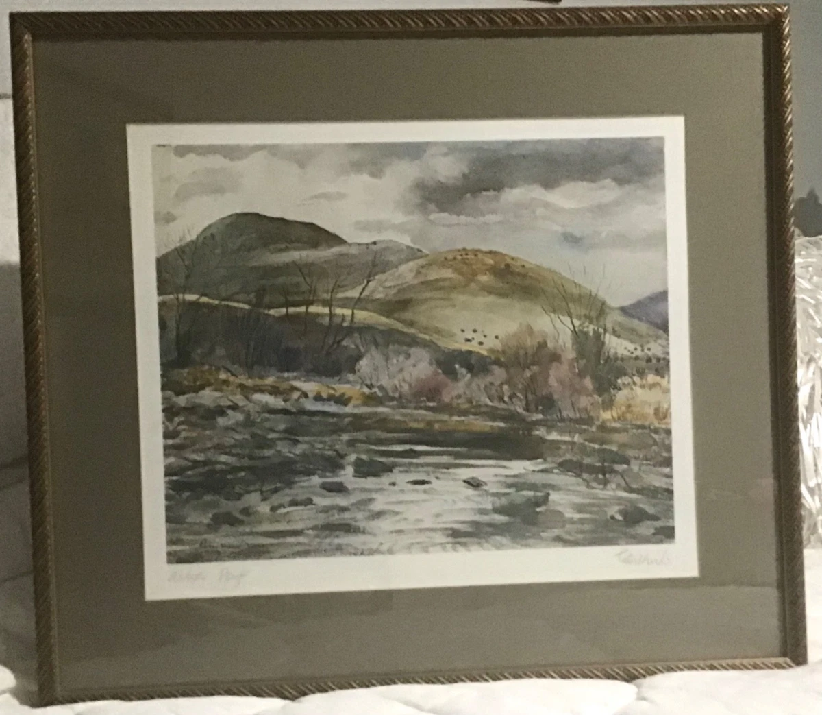 签名风景艺术版画| eBay