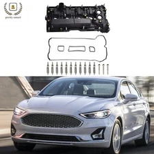 Valve Cover kit w/ & Bolts & Gasket For Ford Fusion 2.0L L4 Turbocharged 2017-19