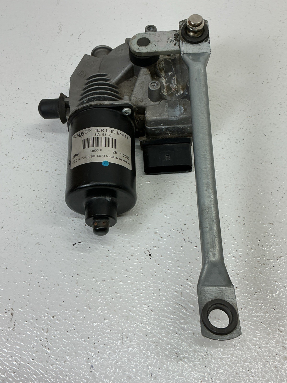 2004-2011 BENTLEY CONTINENTAL GT Front Windshield Wiper Motor 4DRLHDBY611