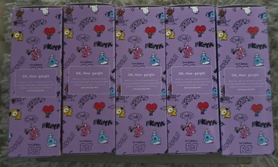 BT21 Hoo Mouthwash,Single Size Mouthwash Fresh Breath on The go Airline Friendly
