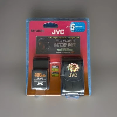 Batterie Officielle JVC / BN-V840U / High Capacity Official JVC Battery Pack - Photo 1/4