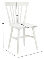 Safavieh WINONA SPINDLE DINING CHAIR, Reduced Price 2172772735 DCH8500C-SET2