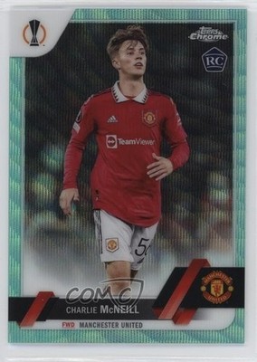 2022 Topps Chrome UEFA Club Competitions /199 Charlie McNeill #85 Rookie RC 12l9