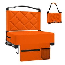 Stadium Seats with Back Support and Cushion Thick Padded Bleacher Chairs with...