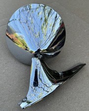 1971-74 Plymouth Dodge Be Body Lh Standard Round Manual Side Mirror Oe