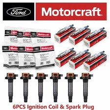6 Sets GENUINE DG549 Motorcraft Ignition Coil & Spark Plug For Ford F150 3.5L US