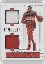 2017 Panini National Treasures Game Gear Duals 11/99 Otto Porter Jr #GGD-1 2k0