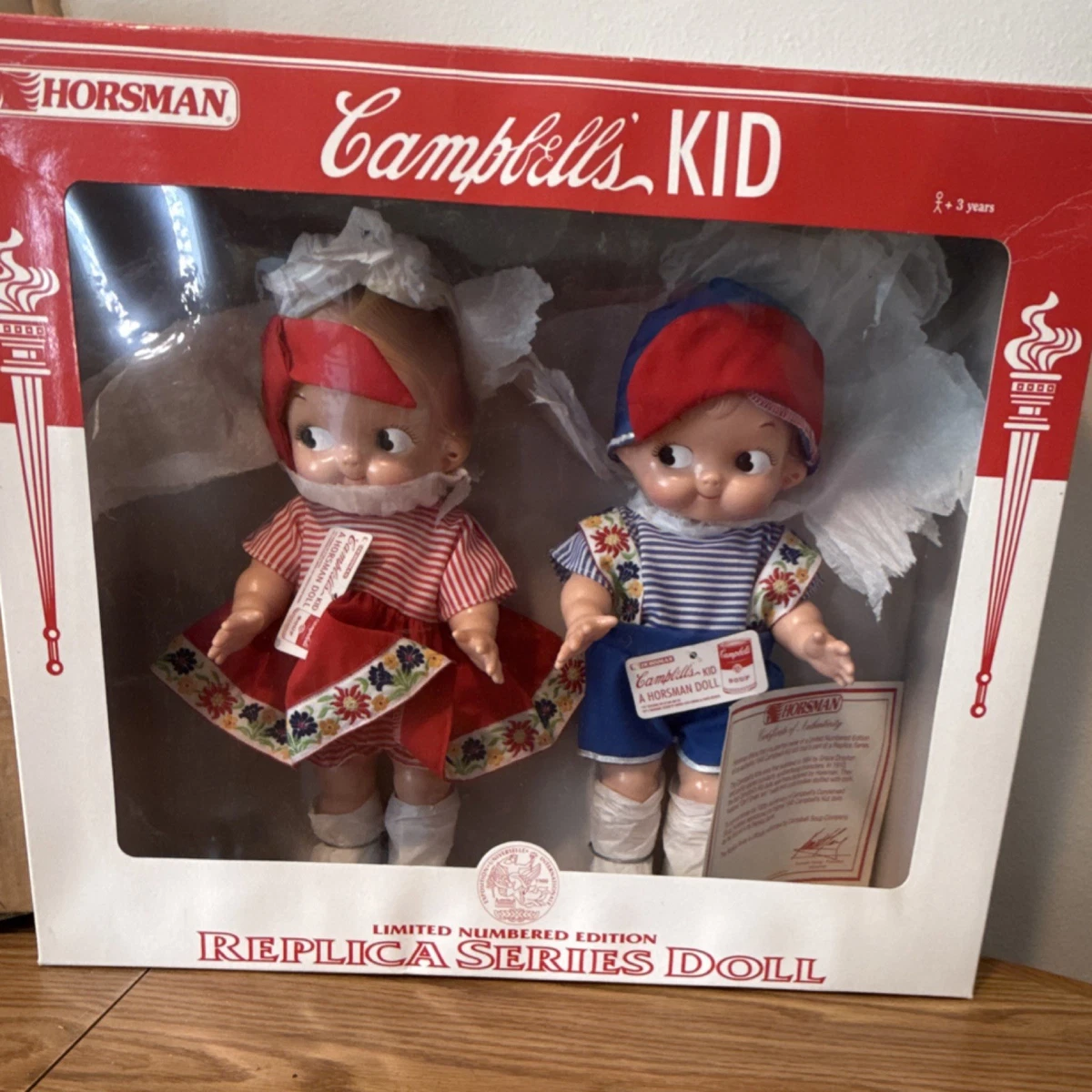 Campbell Doll In Collectible Advertising Characters & Dolls for