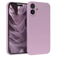 HandyhüLle FüR Apple Iphone 16 Plus Silikon Back Cover Schutz Handy Case Lila