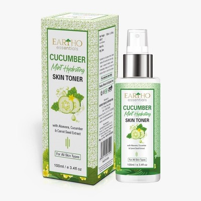 Eartho Essentials Gurke Minze Feuchtigkeitsspendender Toner Für Hydrate Haut
