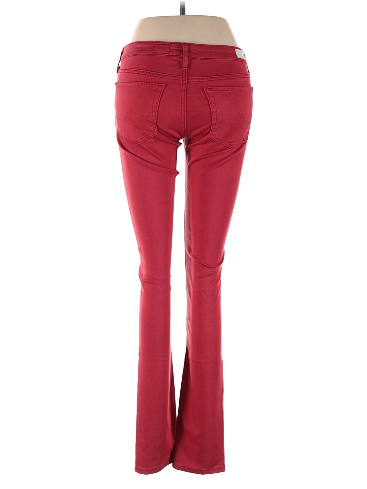 Adriano Goldschmied Women Red Jeans 26W thumbnail 2