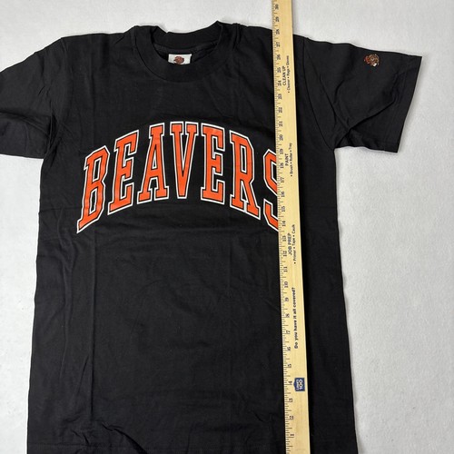 VTG Oregon State Beavers T Shirt Official Beaver Wear Medium Made in USA New - Picture 8 of 8