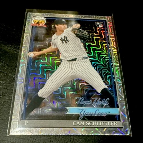 2026 Topps Series 1 Cam Schlittler Base (RAW)