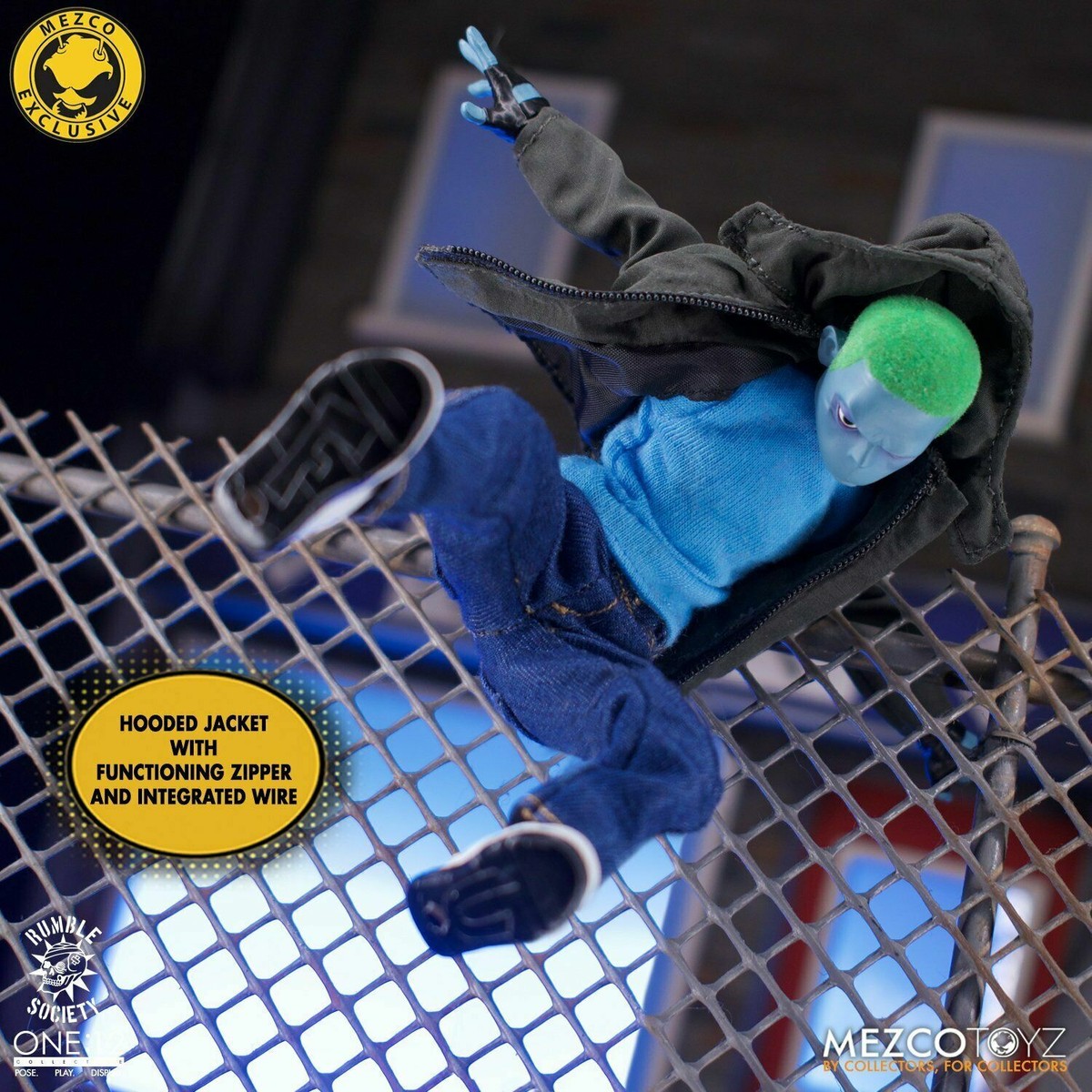 その他 mezco one12 hoodz One:12 Collective Rumble Society - Hoodz: Vapor | Mezco Toyz