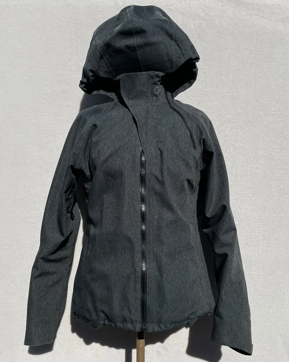 BURTON AK 2L GORE TEX Summit Women s M Dark Grey Ski Snowboard Jacket 489