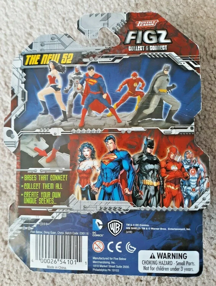 DC Comics Justice League Figz: WONDER WOMAN Figure Series 2 (The New 52) NEW NIP - Image 2 of 4