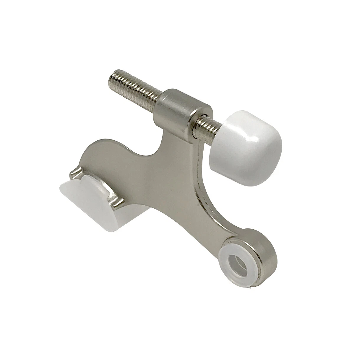 Hinge Pin Door Stop Deluxe Stopper Rubber Tip Steel Screw