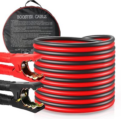 Starthilfekabel für Auto PKW LKW 12V/24V 4m 30mm² 1000A Überbrückungskabel