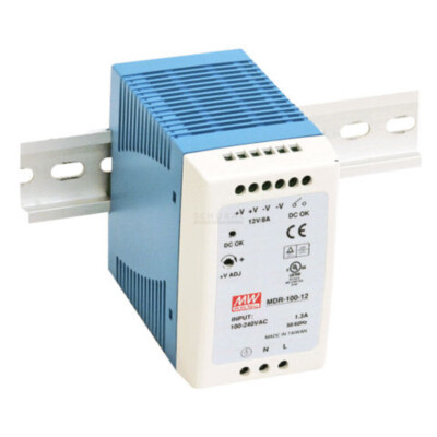 MEANWELL MDR-100-48, DC AC Hutschienen-Netzteil, DIN, 96W 48V 2A