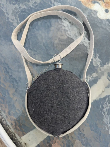 CIVIL WAR CS CSA CONFEDERATE REBEL GREY WOOL CANTEEN