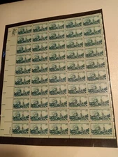 Scott #1244, New York World's Fair, MNH, FDC, 5c, Full Sheet of 50