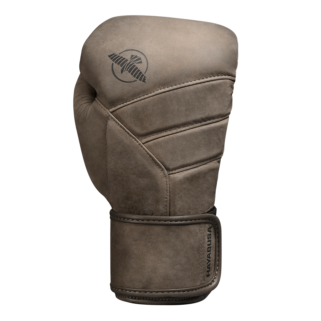 Hayabusa T3 LX Leather Boxing Gloves for Training 12oz. Vintage
