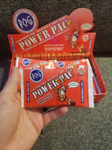 Pogs Canada Games PowerPac Serie 1 - 1x Paquete Sellado - SUPER RARO - Imagen 1 de 1