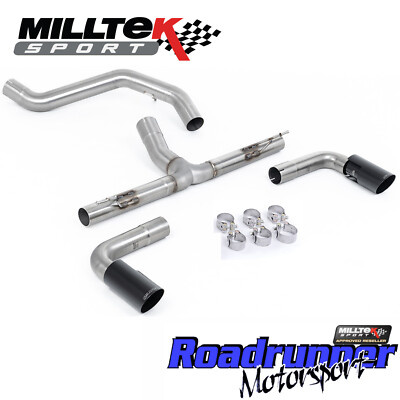 Milltek INEOS Grenadier 3.0 I6 Auspuff Non Res B58 & B57 Premium schwarz SSXINE111