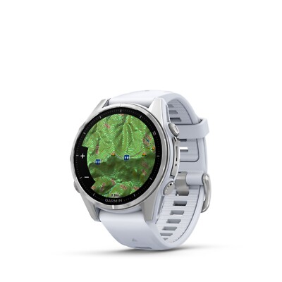 Garmin fenix 8 – 43 mm AMOLED Multisport GPS Smartwatch Silver 010
