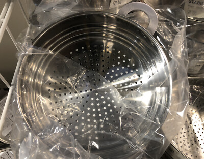 IKEA STABIL Steamer insert , stainless steel 5L