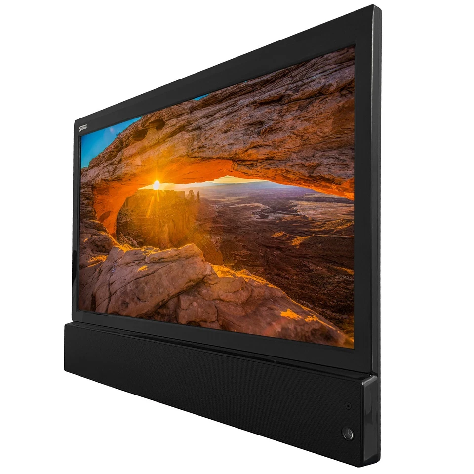 19" LED HD  240v / 12v TV  DVD + Sound Bar, SAT Receiver Caravan Motorhome Boat - Image 4 of 4