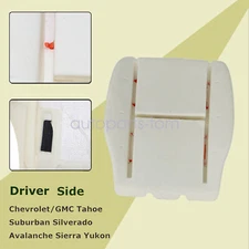 Fits GMC Sierra Chevy Avalanche 2007-2014 Driver Bottom Seat Foam Cushion New